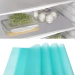 4 Refrigerator Pad Non Slip Waterproof Can Be Cut Fridge Shelf Liner Mat Kitchen (New)