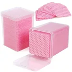 Lint Free Cotton Pads Nail Polish Remover Wipes Cleaning Tool Nail Art Cleaning (New)