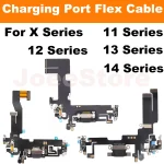 Charging Port Flex Cable for iPhone 11 12 13 14 Pro Max Mini (New)