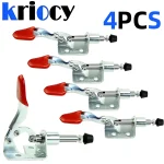1 2 3 4 GH 301AM Quick Release Toggle Clamp 45KG 99Lbs Clamping Force Push pull Clamps Plunger Stroke (New)