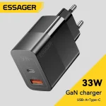 Essager 33W GaN USB Charger Fast Charger PD QC 3 (New)
