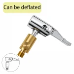 1  Portable Inflatable Pump for Car Tire Air Chuck Compressor Tire Inflator (New)