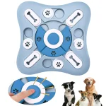 Dog Toys Slow Feeder Interactive Increase Puppy IQ Food Dispenser Slowly Eating NonSlip (New)
