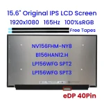 15.6" NV156FHM-NY8 B156HAN12.H LP156WFG SPT3 SPT2 Laptop LCD Screen 1920x1080 165Hz for Lenovo Legion S7-15ACH6 Legion 5 15ARH7 (New)