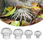 Strainer Garden Landscaping Floor Drain Gutter Guard Stainless Steel Gutter Leaf Guard Mesh (New)