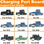 1 Charging Port Board Flex For Motorola Moto G10 G20 G30 G50 G60 (New)
