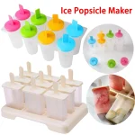 Popsicle Molds Ice Popsicle Maker, Easy Release Ice Pop Molds Homemade Ice Cream Molds (New)