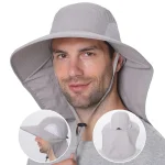 Wide Brim Baseball Hats for Women and Men Sun Defender Cooling Neck Guard (New)