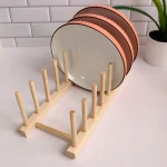 Wooden Shelf Kitchen Dishwashing Cover Multifunctional Drainage Rack Storage Cabinet Kitchen Miscellaneous Shelf (New)