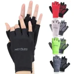 Unisex Shockproof Fingerless Gloves, Outdoor, Camping, Motorcycle, Gym, Fitness, Non Slip, Cycling Equipment, Summer (New)