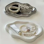 1 Cloud Shaped Jewelry Tray   Decorative Plate for Earrings, Bracelets & Necklaces,Ideal Home (New)