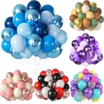31 Metallic Balloons Pearl Latex Balloon Gold Confetti Balloons for Birthday Weddings Baby (New)