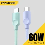 Essager Type C To Type C Cable 3A PD 60W (New)