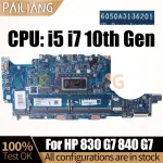 HP 830 G7 840 G7 Notebook Mainboard 6050A3136201 I5-10210U (New)