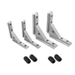 2020 3030 4040 Panel Installation Board Angle Slot Fixing Hardware Door Frame Corner (New)