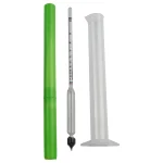 Alcoholmeter Wine Alcohol Meter Concentration Meter Vodka Whiskey Wine Hydrometer Tester With Measuring (New)