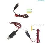 76HD USB Power Converter 4.5V Battery Power Cable 3x1.5 (New)