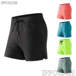 Running Shorts Summer Gym Sportswear Men Jogging Outdoor Sports Shorts Fitness Man Quick (New)