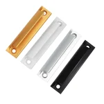 Aluminum Alloy Door Handle Push pull Balcony Gate Window Pulls Knob Furniture High (New)
