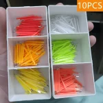 10 Multicolour COB LED Filament 3V Edison Bulb Lamp Parts Incandescent Light Diodes (New)