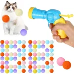 Cat Toys Interactive Launch Training Toy For Pet Kitten Creative Mini Shooting Gun (New)