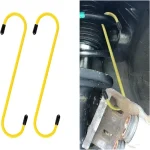 Car Brake Caliper Hooks Auto Brake Caliper Hangers Hooks with Rubber Tips Universal (New)