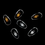 10 Pairs Silicone Screw On Nose Pads PVC Aluminium Core Brace For Glasses (New)
