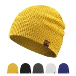 WRELS Winter Knitted Beanie Hats Warm Night Running Reflective Hat Unisex Windproof Ear (New)