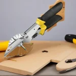 45 135 Degree Multi Angle Corner Scissors Mitre Wall Panel Wire Slot Cutter Plastic (New)