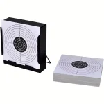 50 5.5in White Shooting Practice Paper Target Air Shot Paper Targets for BB (New)