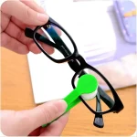 Glasses Cleaning Rub Portable Multifunctional Mini Eye Glasses Cleaner Brush Sunglasses Spectacles Microfiber (New)