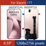 6.59“ AMOLED Xiaomi 17T 2602DPT53G, 2602DPT53I Lcd Display (New)