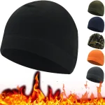 Warm Winter Hats for Men Women Windproof Cycling Thermal Fleece Caps Outdoor Sport (New)