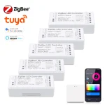Zigbee 3 CCT RGBW LED Strip Tuya RGB Controller WiFi Smart Light Dimmer (New)