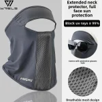Facial Gini Summer Sports Ear Cord Scarves Mask Neck Protection Anti UV Ice Silk (New)