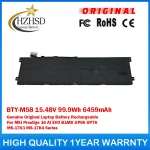 BTY-M58 15.48V 99.9Wh 6459mAh Battery MSI Prestige 16 AI (New)