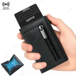 Rfid Blocking Credit Card Holder Men Wallet Luxury Pop Up Slim Thin Minimalist (New)