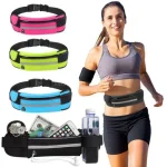 1 Running Bag Women Waist bag Belt bag Men Sports Fanny Pack Mobile (New)