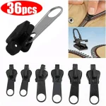 6 36 Fix Zip Puller Universal Instant Zippers Fix Zipper Repair Kit Replacement Zipper (New)