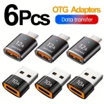 12A USB 3 To Type C Adapter LED OTG USB C Male to (New)
