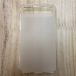 blackberry classic gel pudding white matte phone protective back (New)