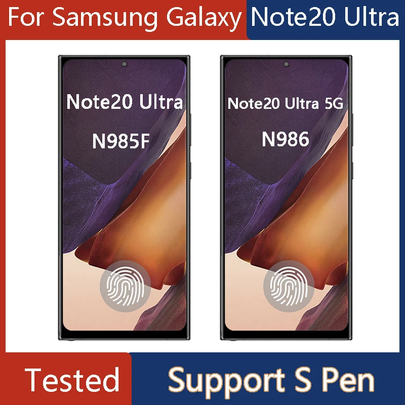 S35f7f4e14efc43cf88cfd9677354f089O Note 20 Ultra Display Screen Assembly Samsung Galaxy Note20 (New) - Image 1