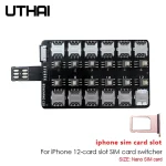 Card Slot SIM Card Adapter Card Reader (For iPhone 5 6 7 8 X XS) Mini IM Nano (New)
