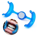 1 2 M Type Mouth Opener With Mirror Cheek Lip Retractor Expanders For Orthodontic (New)
