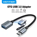 Vention USB C OTG Adapter USB A to Type C (New)