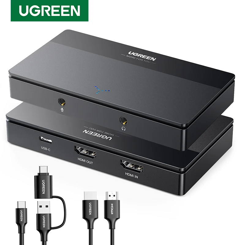 S36fe93b4b3a14697b84e38e5888036e8y UGREEN HDMI Video Capture Card 4K60Hz HDMI to USB Type C Video Grabber Box for (New) - Image 1