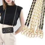 120cm Purse Chain Strap Crossbody Handbag Chains Replacement Leather Shoulder Bag Chain Straps (New)