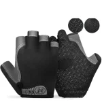 Gym Gloves Fitness Training Fingerless Women Men Bodybuilding Exercise Sports Gloves for Cycling (New)
