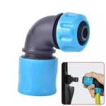 46024 Inch ABS Garden Water Connector Soft Water Pipe Elbow Faucet Joint Garden (New)