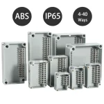 Customized Outdoor Plastic Distribution Enclosure Case Waterproof Terminal Junction Box Home Monitor Electric (New)